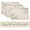 Flora, variant on Linen Botanical Placemat and Table Runner Set, Soft Durable Easy Clean, 7-Piece (1 Table Runner, Set of 6 Placemats)