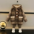 thumbnail image 2 of Boys' MidLength Woolen Coat, Winter Warmth, for Small to Medium Children, 2 of 6