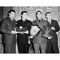 thumbnail image 2 of Four Boxing Champions At The Annual Dinner Of The Boxing Writer'S Assn. At The Ruppert Brewery In Nyc. Jan. 21 History, 2 of 2