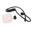 thumbnail image 1 of Auricular Tubo acústico Tubo de bobina acústica de repuesto ergonómico con auriculares para auriculares de radio bidireccional Motorola Auriculares rosados, 1 of 8