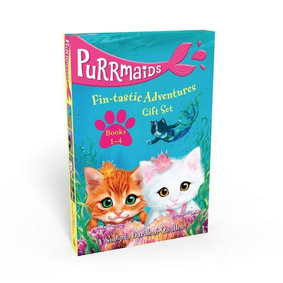 Purrmaids Purrmaids Fin-Tastic Adventures 1-4 Gift Set, (Paperback)