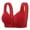 Red, variant on SWSTBBY Womens Bras,Shaping Plus Size Summer Bras for Womens,Women's Large Sized SeamlessComfortable Breathable Underwear Daily Bra