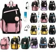 thumbnail image 2 of AIGIA School Bookbag with USB Charging Port Backpack Laptop Travel Shoulder School Book Bag Rucksack, 2 of 26