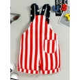 thumbnail image 4 of Bagilaanoe Infant Baby Boy Girl Independence Day Jumpsuit Overalls 3 6 9 12 18 Months Star Stripe Print Sleeveless Suspender Pants 4th of July  Clothing, 4 of 9