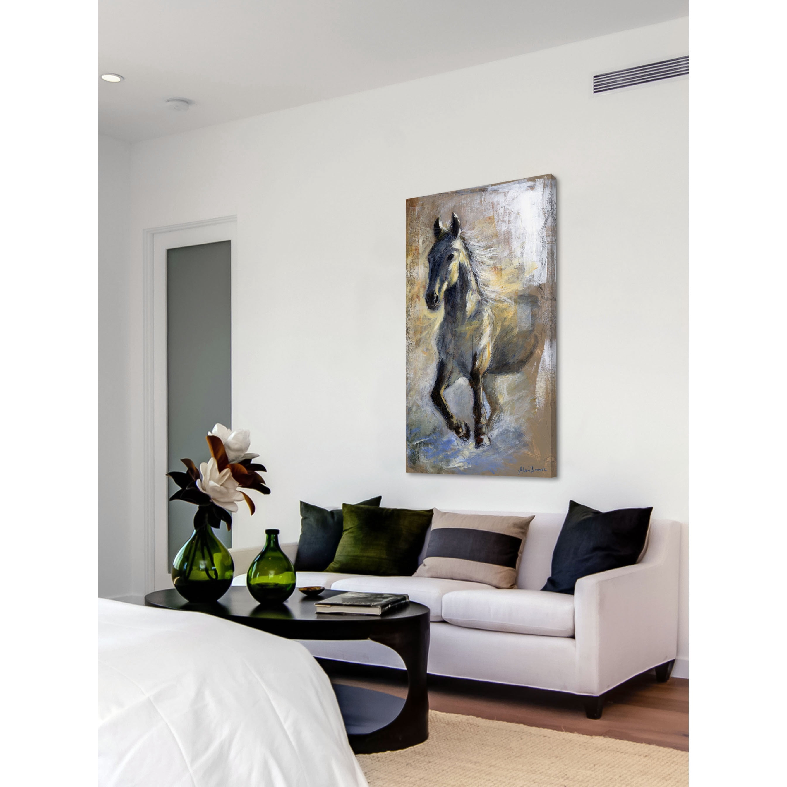 Marmont Hill ''Running Free'' Painting Print on Wrapped Canvas