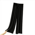 thumbnail image 2 of Blmnix Sleep Pants Valentines Pjs Bamboo Pajamas Modal Pajamas Pants Long Black Wide-Leg Valentine Pjs,XL, 2 of 5