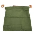 thumbnail image 3 of Bolsa de forraje con cinturón, bolsa de forraje de lona de cuero, bolsa para recoger frutas, bolsa de forraje plegable, diseño aerodinámico, 3 of 14