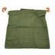 thumbnail image 3 of Bolsa de lona de cuero para recolección de frutas, cinturón para acampar, color verde militar, 3 of 14