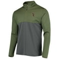 thumbnail image 2 of Men's Levelwear Olive Chicago White Sox Delta Pursue Quarter-Zip Jacket, 2 of 4