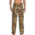 thumbnail image 6 of Cauagu Vintage Bottles Mens Pajama Pants Sleep & Lounge Pants,PJ Bottoms with Pockets-XX-Large, 6 of 7