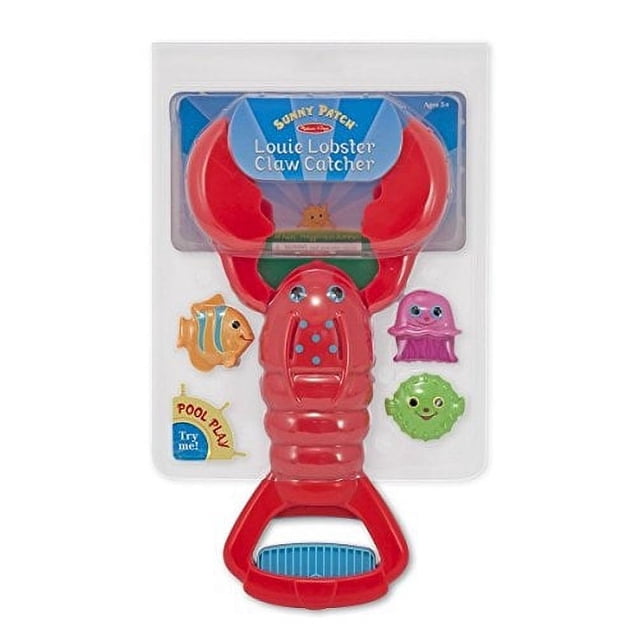 Juguete de piscina Melissa & Doug Sunny Patch Louie Lobster Claw