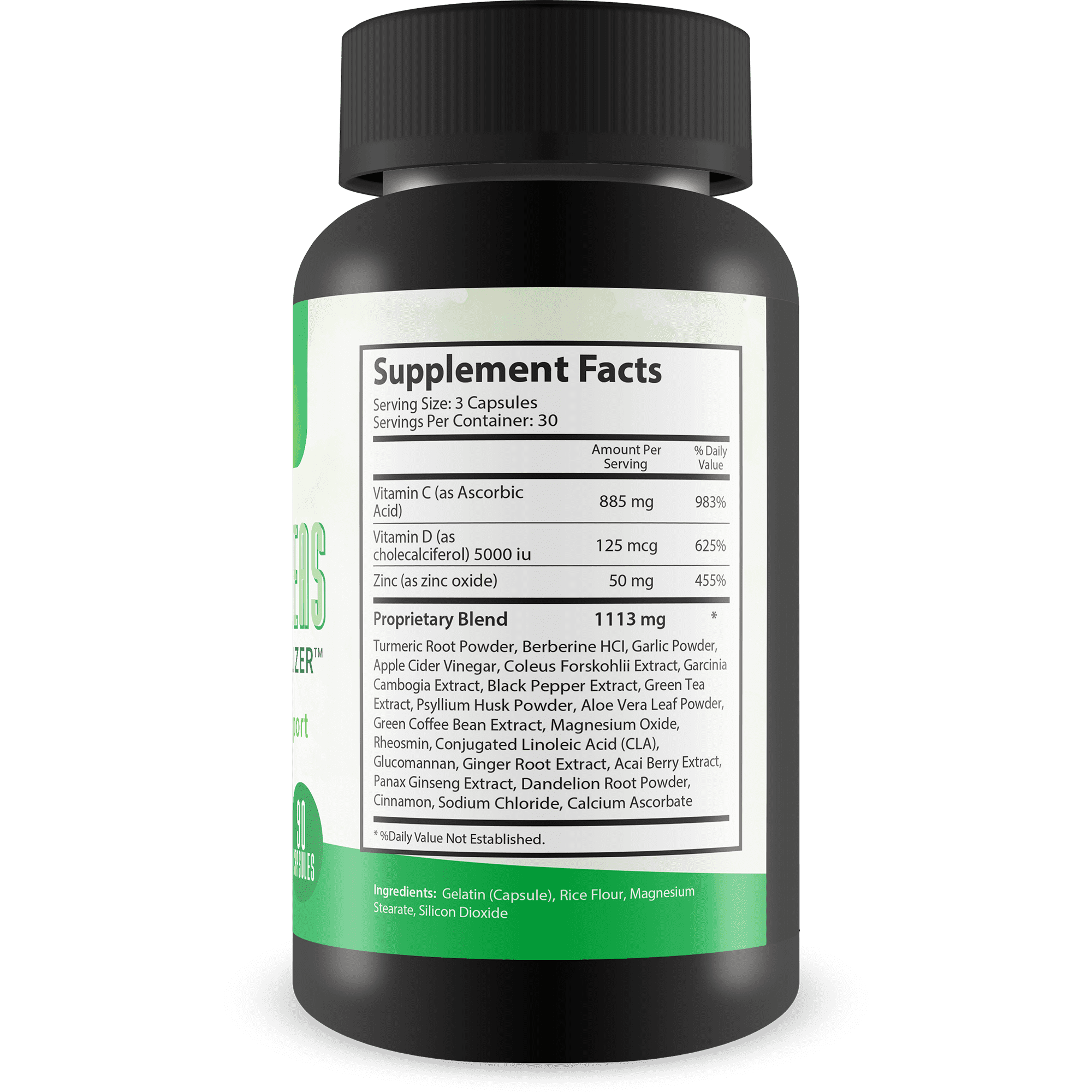 Pro Pancreas Cleanse/Revitalizer - Support Pancreas and Blood Health - Antioxidant Green Tea Pancreas Cleanse and Detox - Support Healthy Pancreas Function - Contains Vitamin D, Vitamin C, & Turmeric