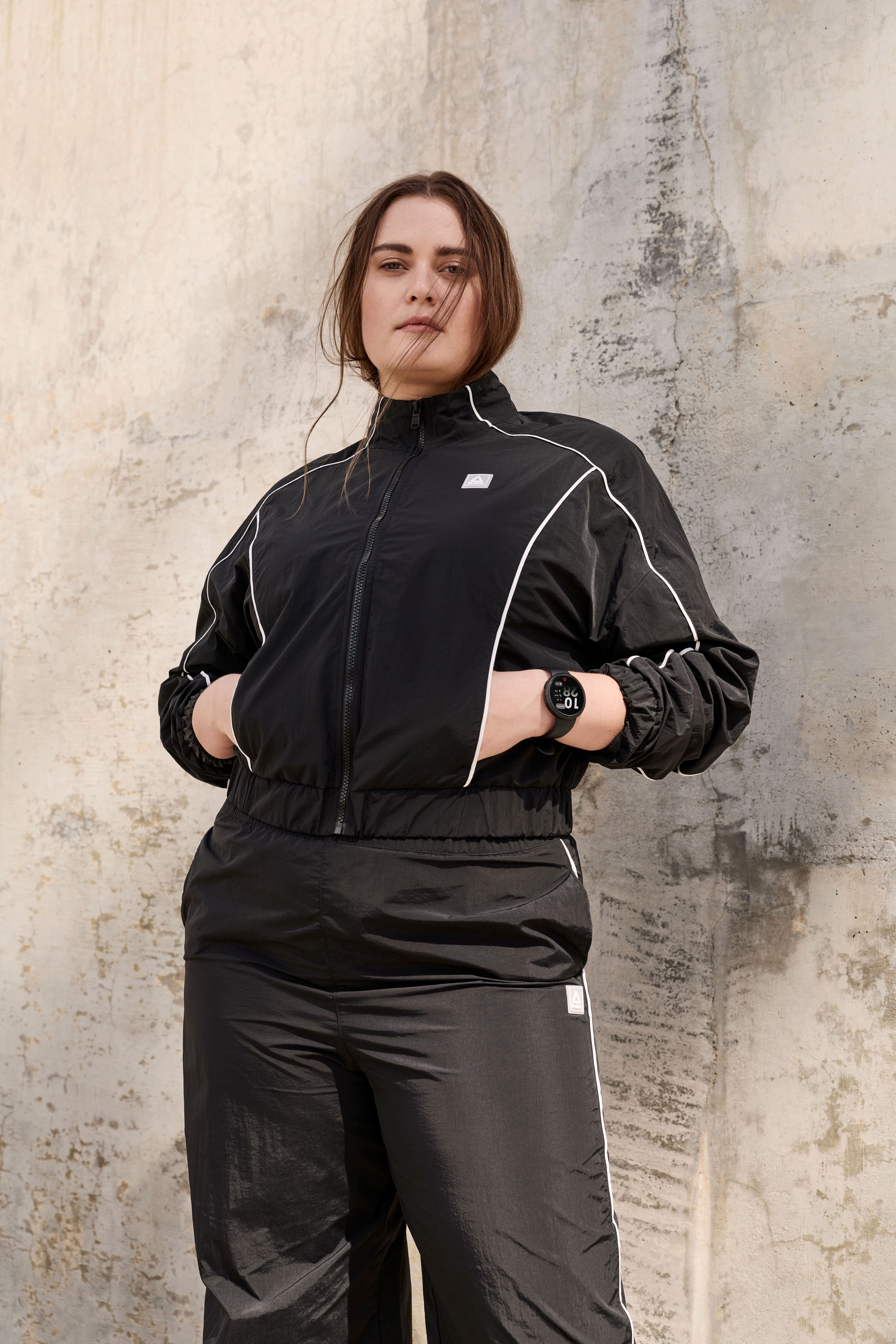Reebok Women's Baseline Full Zip Woven Jacket, Sizes: XS-XXXL