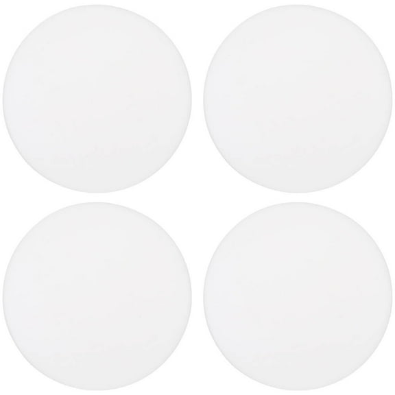Howish Door Stopper 4Pcs Silicone Wall Protector Door Stopper Round Door Bumper Door Handle Bumper(3.15"X3.15"X0.2")