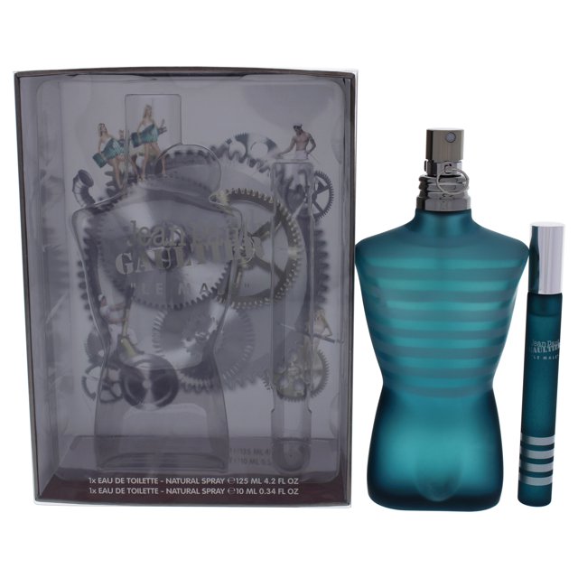 Perfume EDT de 4.2oz, Perfume EDT de 10ml Jean Paul Gaultier Jean Paul Gaultier Le Male Perfume EDT de 4.2oz, Perfume EDT de 10ml Caballero 2Pc Set