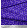 thumbnail image 3 of Soimoi polyester Crepe Fabric Artistic Paisley Print Fabric by the Yard 42 Inch Wide, 3 of 3