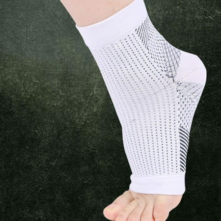 

Joyfeel Hot Sale Women Anti Fatigue Ankle Protection Nylon Breathable Compression Sleeve Socks for Women