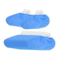 thumbnail image 1 of 25 pares cubiertas de pies de esquí desechables cubiertas de calcetines para viajes de salón de belleza Blue Eusize 25 a 34, 1 of 8