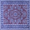 thumbnail image 1 of Ahgly Company Machine Washable Indoor Square Persian Blue Traditional Area Rugs, 6' Square, 1 of 4