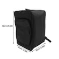 thumbnail image 2 of WHAMVOX 1Pcs Black Square Shaped Waterproof Backpack For Daily Use, 2 of 8