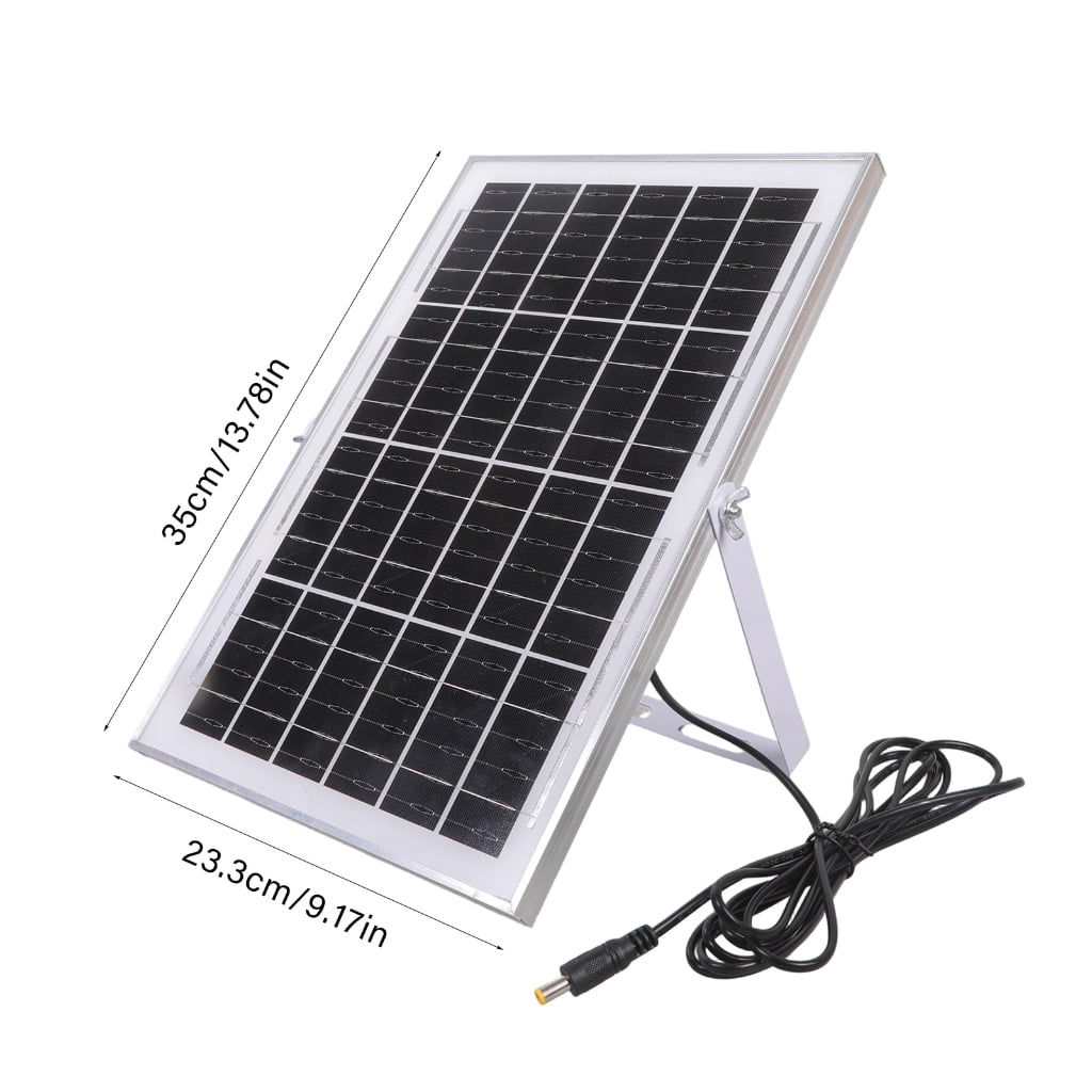 Miiottaa Solar Charging Panel 12V 12W Featuring 5.5X2.1mm Connection Nature Friendly