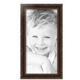 thumbnail image 2 of ArtToFrames 9" x 18" Classic Burgundy Picture Frame, 9x18 inch Brown Wood Poster Frame (WOM-4927), 4 Pack, 2 of 6