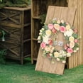 thumbnail image 2 of Corona de flores artificiales para primavera y verano, corona decorativa para puerta delantera, corona Floral para interior y exterior, pared,, 2 of 9