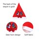 thumbnail image 3 of 2 gorros navideños de Papá Noel con lentejuelas para adolescentes y niños, accesorios navideños para fotomatón, 3 of 5