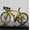 Yellow-1, variant on 1:10 Mini Alloy Bicycle Diecast Model Finger Mountain Miniature Metal Bike Racing Toy Simulation Collection Toys for boys