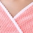thumbnail image 6 of Kaemgyyd Robes for Women Fluffy Fuzzy V Neck Bath Robe Knee Length Bathrobe Bow Front Ladies Outfits（Watermelon Red,One Size）, 6 of 7