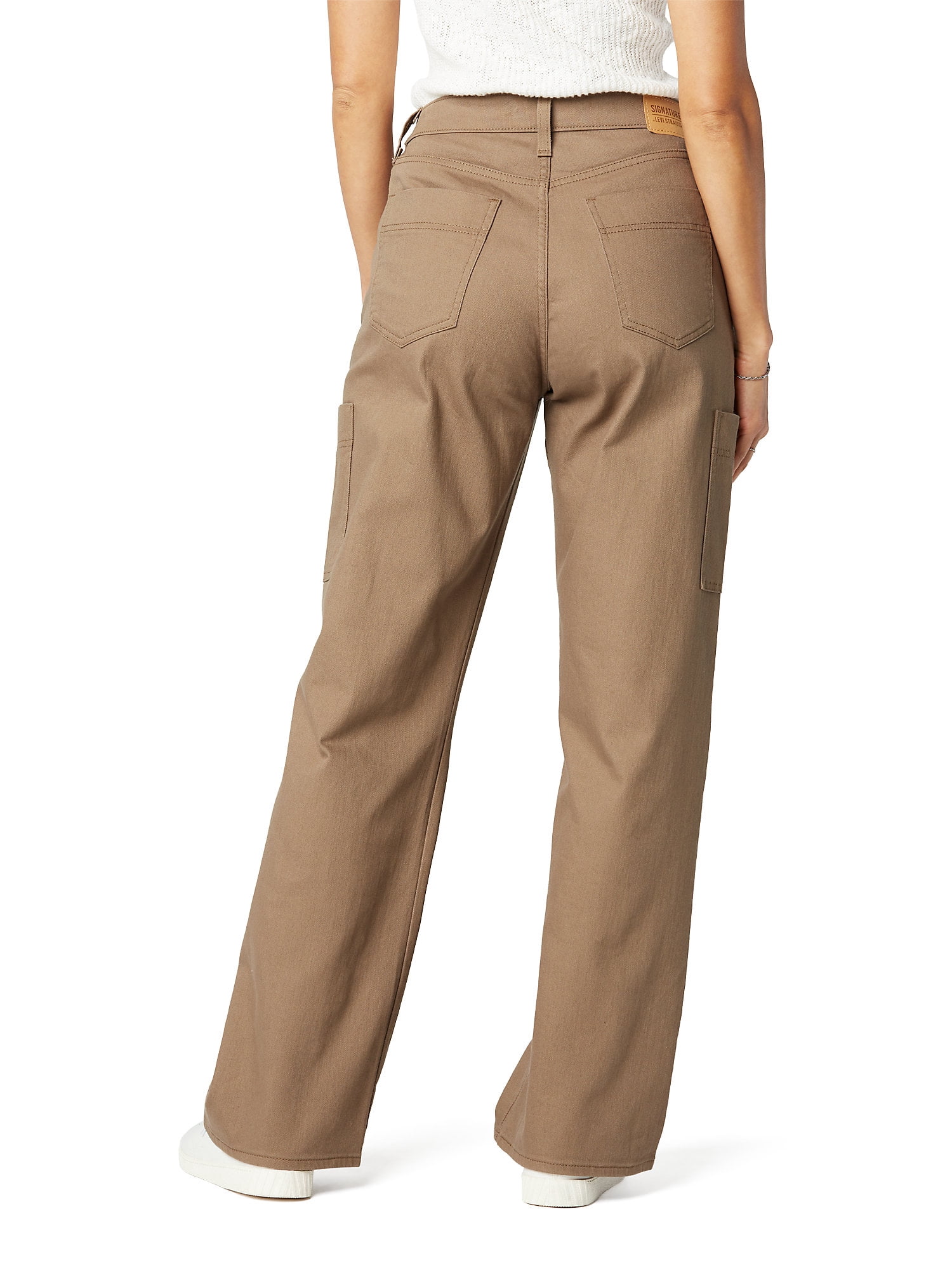 Levi Strauss Signature Women's and Women's Plus Heritage High Rise Utility Loose Straight Jean, Sizes 0-14