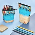 thumbnail image 4 of Picia Boards and Beach Print Telescopic Pencil Case, Telescopic Pen Holder Telescopic Pencil Pouch Bag Stationery Pencil Case Box Storage Organizer Makeup Bag, 4 of 6