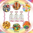 thumbnail image 6 of 100 PCS Rainbow Party Favor Bags - Colorful Cloud and Rainbow Goodie Bags, Plastic Rainbows Cello Cellophane Gift Candy Treat Bag with 50Pcs Twist Ties for Kids Girls Birthday Party Supplies Favors, 6 of 7