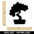 thumbnail image 2 of Bonsai Tree Solid Self-Inking Rubber Stamp Ink Stamper - Black Ink - Mini 1/2 Inch, 2 of 7