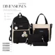 thumbnail image 2 of Mochilas Set 4 Pzs Escolar Bolsas Lapicera Color Negro Shendy Vendy, 2 of 5