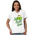 thumbnail image 5 of St Patricks Day Live Laugh Luck Women's Graphic T Shirt Tees Brisco Brands L, 5 of 6