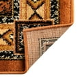 thumbnail image 7 of Unique Loom Pioneer Collection Area Rug - Dutton (9' x 12' Rectangle Walnut/Beige), 7 of 7