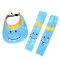 thumbnail image 1 of pitrice Children Summer Hat with Sleeves Cartoon Sun Protection Cap Set Wide Brim Beach Cap with Sleeves, 1 of 5