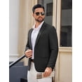 thumbnail image 3 of COOFANDY Casual Suit Jacket for Men Slim Fit Sports Jackets Lightweight Formal Business Blazer with Pocket, 3 of 6