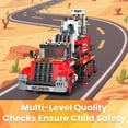 thumbnail image 4 of Set de construcción Mould King Semi Truck 906 PCS Forklift 29cm, 4 of 6