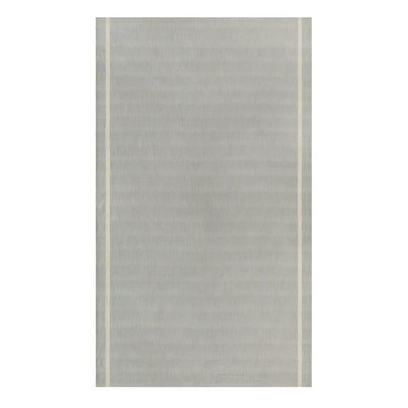 Better Homes & Gardens GREY FRINGE TC 60 X 102 - Grey Flannel / Natural - 100% Cotton