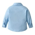 thumbnail image 5 of Girls Button Down Shirts Graduation Shirts Blue Uniform Shirts for Boys School Shirts for Boys Boys Girls Fashion, 5 of 5