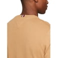 thumbnail image 3 of Jersey Tommy Hilfiger liso con cuello redondo para hombre PineConetan XL, 3 of 5
