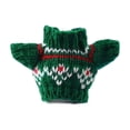 thumbnail image 2 of Small Pet Supplies Warm Dog Sweater Guinea Pig Clothes Knit Holiday Pet Outfit Green for Hamsters Syrian Bears and Small Rodents, 2 of 4