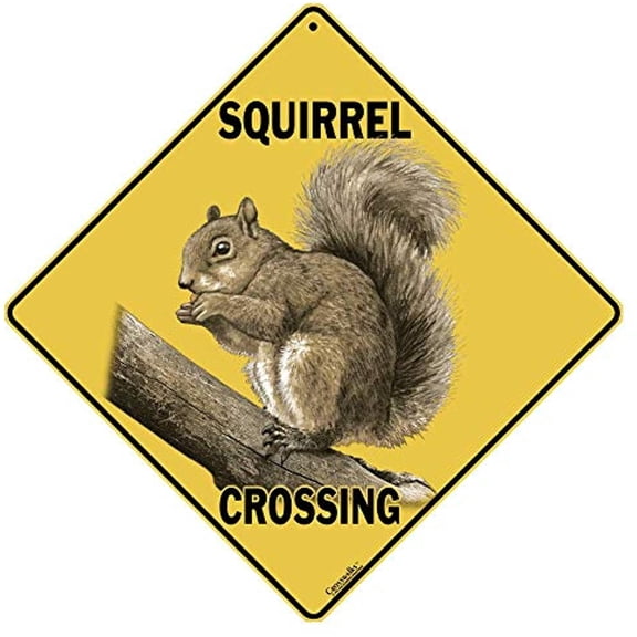 Squirrel Crossing - Sign