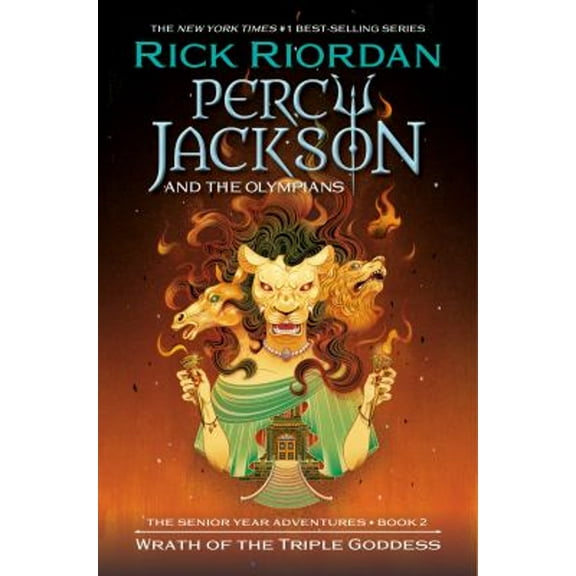 Pre-Owned Percy Jackson and the Olympians: Wrath of the Triple Goddess (Percy Jackson & the Olympians), 9781368107631, 136810763X, Hardcover,