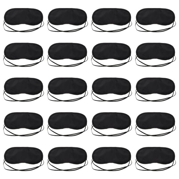 20pcs Poliéster Eye Ecotectores Friendly Blinder Noche Durmiente Cubierta Ojo