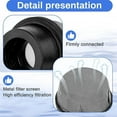 thumbnail image 4 of EcoNesxp Air Bleed Screen Cover for 190106Z Plus Stainless Steel Air Valve Screen Cover Compatible with 6 Stainless Steel Air Valve Screen Covers Quad Clean, 4 of 5