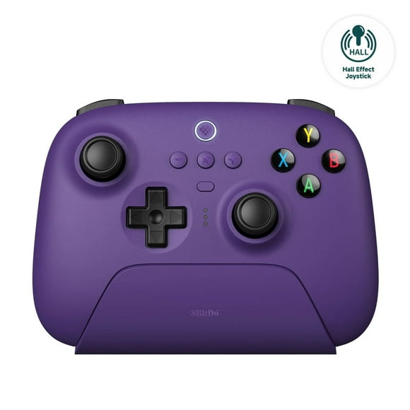 8Bitdo Ultimate 2.4g Wireless Controller with Charging Dock for Windows, Android & Raspberry Pi (Purple)