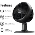 thumbnail image 3 of Ventilador HONEYWELL MESA 10 PUL TURBO OSCILATORIO HPF860BWM negro, 3 of 3